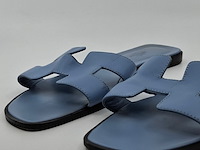 Paar slippers, maat 40, hermès, pe 202230z 2005 - afbeelding 4 van  18