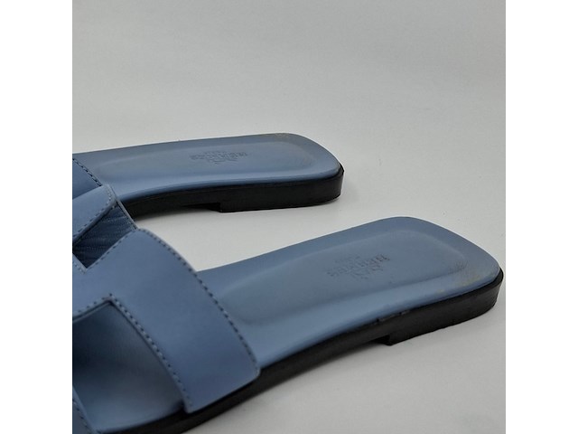 Paar slippers, maat 40, hermès, pe 202230z 2005 - afbeelding 5 van  18