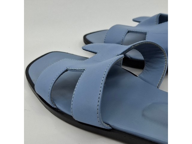Paar slippers, maat 40, hermès, pe 202230z 2005 - afbeelding 7 van  18