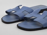 Paar slippers, maat 40, hermès, pe 202230z 2005 - afbeelding 11 van  18