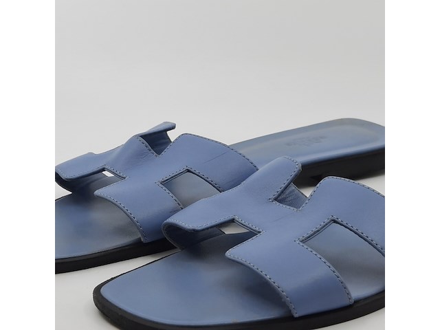 Paar slippers, maat 40, hermès, pe 202230z 2005 - afbeelding 12 van  18