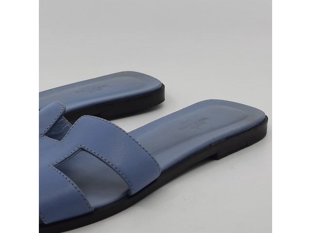 Paar slippers, maat 40, hermès, pe 202230z 2005 - afbeelding 13 van  18
