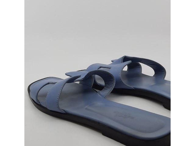 Paar slippers, maat 40, hermès, pe 202230z 2005 - afbeelding 16 van  18