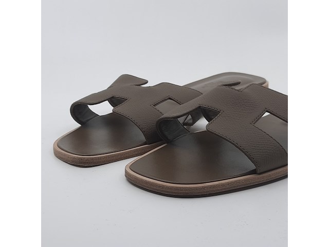 Paar slippers, maat 40, hermés - afbeelding 3 van  10