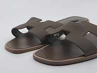 Paar slippers, maat 40, hermés - afbeelding 3 van  10