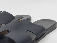 Paar slippers, maat 40, hermés - afbeelding 3 van  9