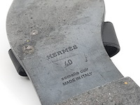 Paar slippers, maat 40, hermès - afbeelding 9 van  9