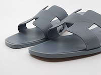 Paar slippers, maat 40, hermès - afbeelding 5 van  12