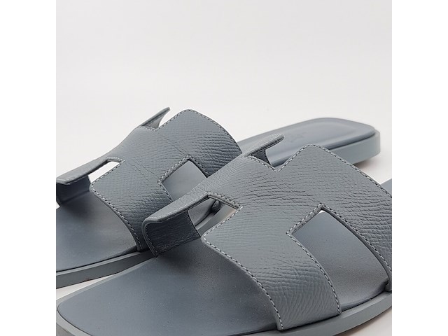 Paar slippers, maat 40, hermès - afbeelding 6 van  12