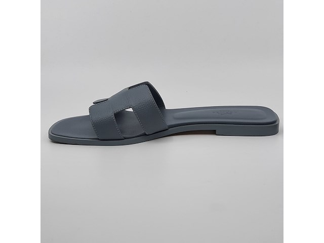 Paar slippers, maat 40, hermès - afbeelding 8 van  12