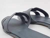 Paar slippers, maat 40, hermès - afbeelding 10 van  12