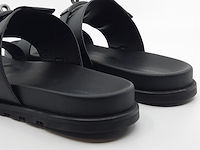 Paar slippers, maat 42, hermès - afbeelding 10 van  12