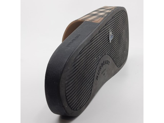 Paar slippers, maat 44, burberry - afbeelding 4 van  14