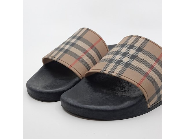 Paar slippers, maat 44, burberry - afbeelding 7 van  14