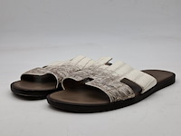 Paar slippers, maat 44, hermès, af910001zh2209 - afbeelding 1 van  9