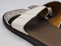 Paar slippers, maat 44, hermès, af910001zh2209 - afbeelding 5 van  9
