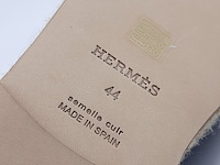Paar slippers, maat 44, hermès - afbeelding 4 van  13