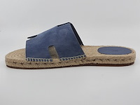 Paar slippers, maat 44, hermès - afbeelding 9 van  13