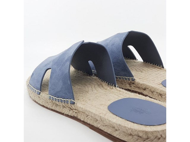 Paar slippers, maat 44, hermès - afbeelding 11 van  13