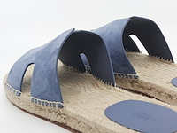 Paar slippers, maat 44, hermès - afbeelding 11 van  13
