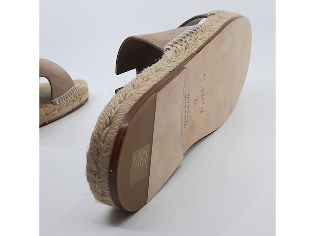 Paar slippers, maat 44, hermès - afbeelding 2 van  12