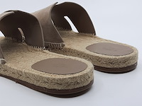 Paar slippers, maat 44, hermès - afbeelding 9 van  12