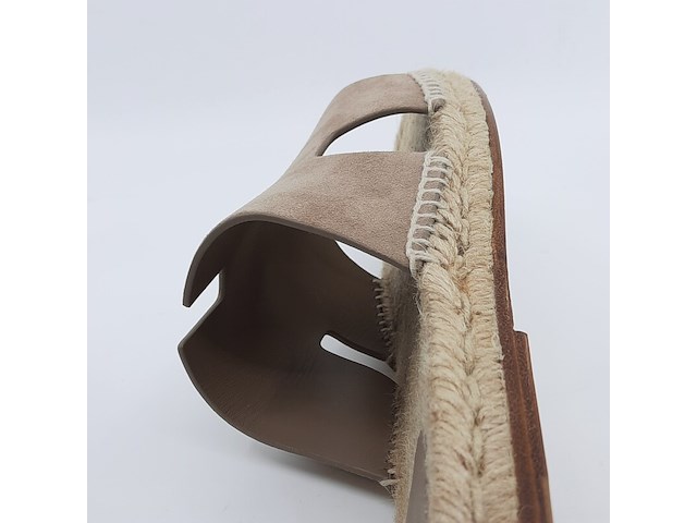 Paar slippers, maat 44, hermès - afbeelding 12 van  12