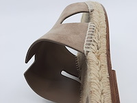 Paar slippers, maat 44, hermès - afbeelding 12 van  12