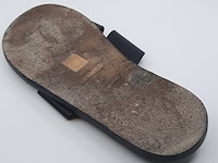 Paar slippers, maat 44, hermès - afbeelding 3 van  13