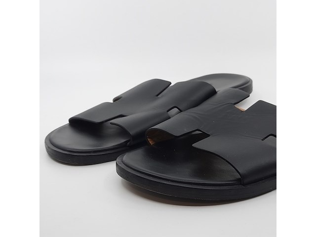Paar slippers, maat 44, hermès - afbeelding 6 van  13