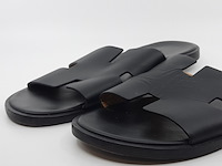 Paar slippers, maat 44, hermès - afbeelding 6 van  13