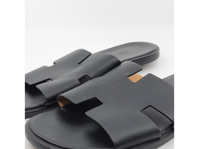Paar slippers, maat 44, hermès - afbeelding 7 van  13