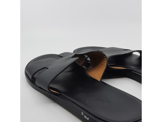 Paar slippers, maat 44, hermès - afbeelding 11 van  13