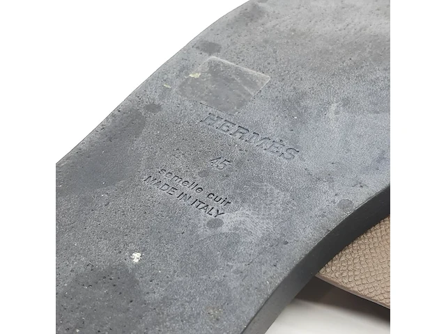 Paar slippers, maat 45, hermès, af7221824zh2503 - afbeelding 2 van  10