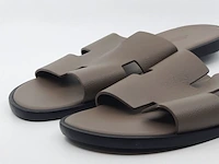 Paar slippers, maat 45, hermès, af7221824zh2503 - afbeelding 3 van  10