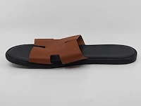 Paar slippers, maat 45, hermès - afbeelding 7 van  11