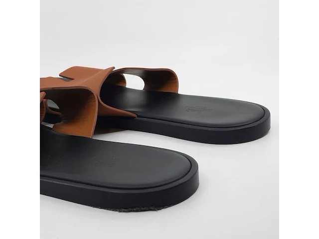 Paar slippers, maat 45, hermès - afbeelding 8 van  11