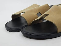 Paar slippers, maat 45, hermès - afbeelding 4 van  11