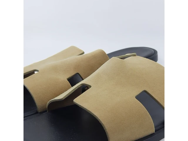 Paar slippers, maat 45, hermès - afbeelding 5 van  11