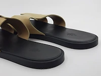 Paar slippers, maat 45, hermès - afbeelding 8 van  11