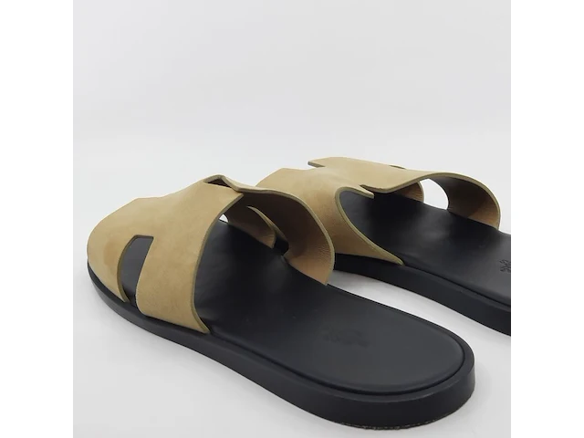 Paar slippers, maat 45, hermès - afbeelding 9 van  11