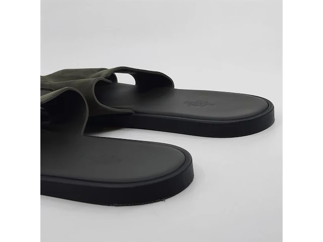 Paar slippers, maat 45, hermès - afbeelding 8 van  11
