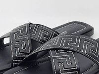 Paar slippers, maat 45, versace - afbeelding 5 van  11
