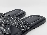Paar slippers, maat 45, versace - afbeelding 6 van  11