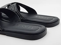 Paar slippers, maat 45, versace - afbeelding 8 van  11
