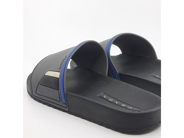 Paar slippers, maat 7, prada, 4x3102 - afbeelding 8 van  10