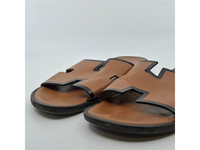Paar slippers, maat, hermès, 201486z11 - afbeelding 2 van  8
