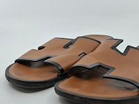 Paar slippers, maat, hermès, 201486z11 - afbeelding 2 van  8