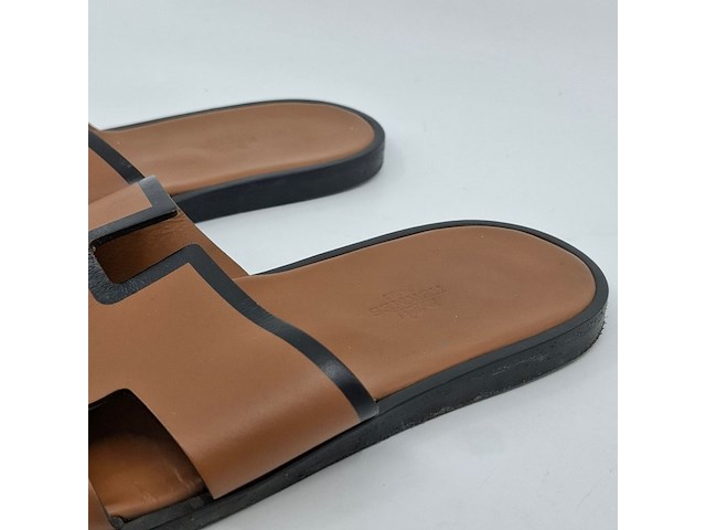 Paar slippers, maat, hermès, 201486z11 - afbeelding 3 van  8