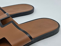 Paar slippers, maat, hermès, 201486z11 - afbeelding 3 van  8